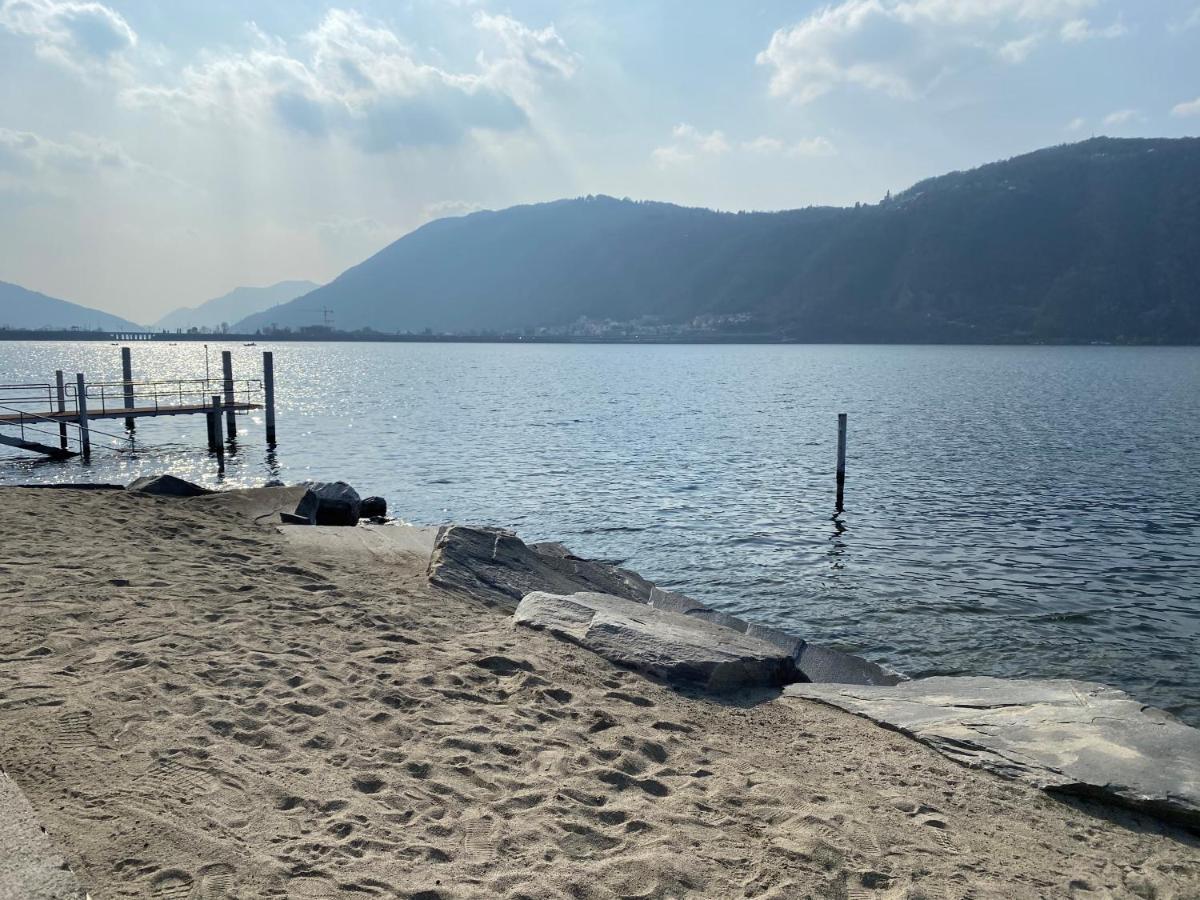 Miralago -Wonderful Lake View Bissone Exterior foto