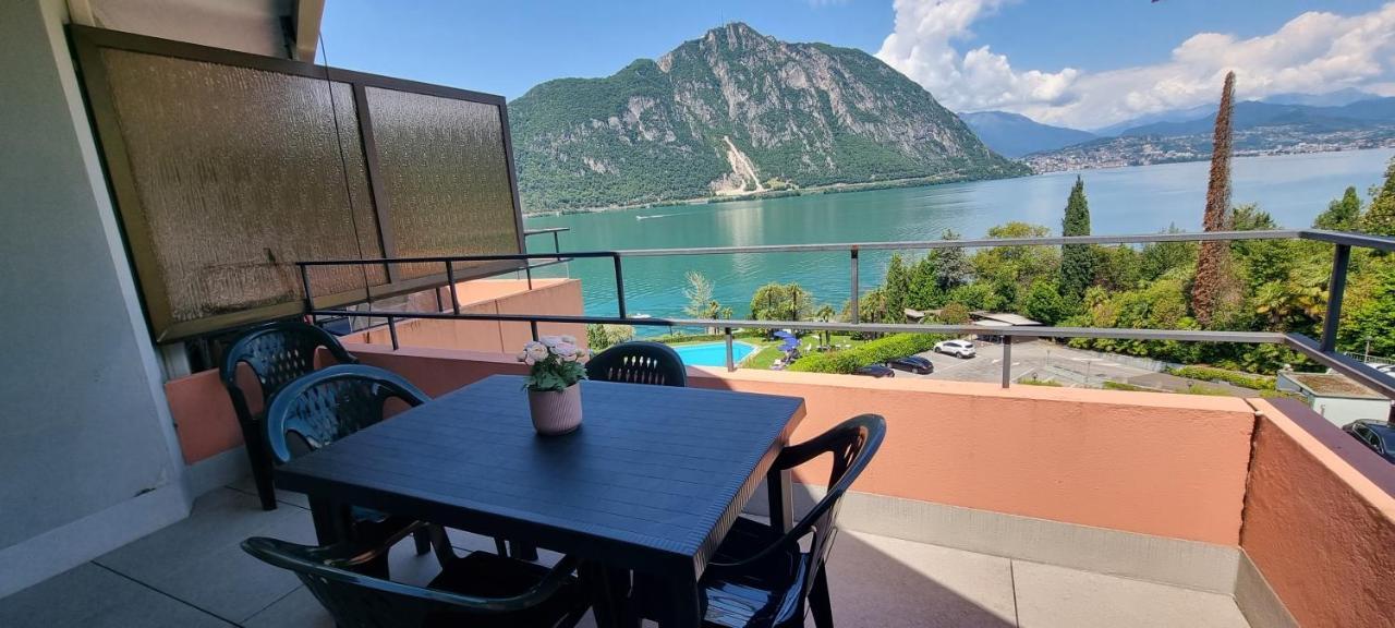 Miralago -Wonderful Lake View Bissone Exterior foto